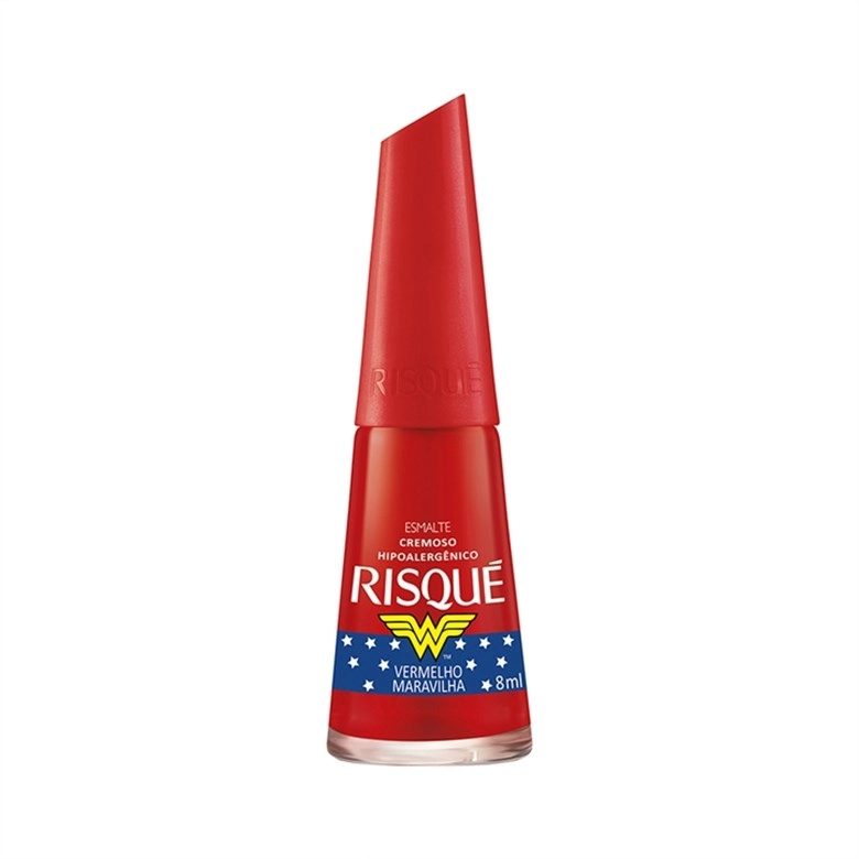 Esmalte Cremoso M. Maravilha Vermelho Maravilha 8ml Risqué
