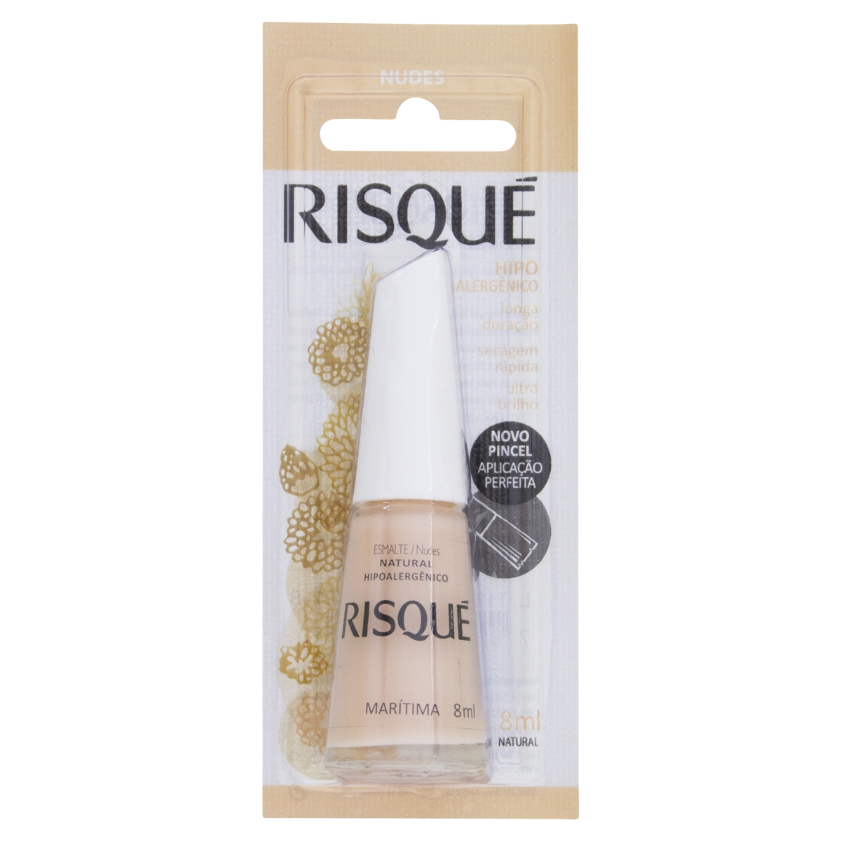Esmalte Natural Marítima Risqué Nudes Blister 8ml