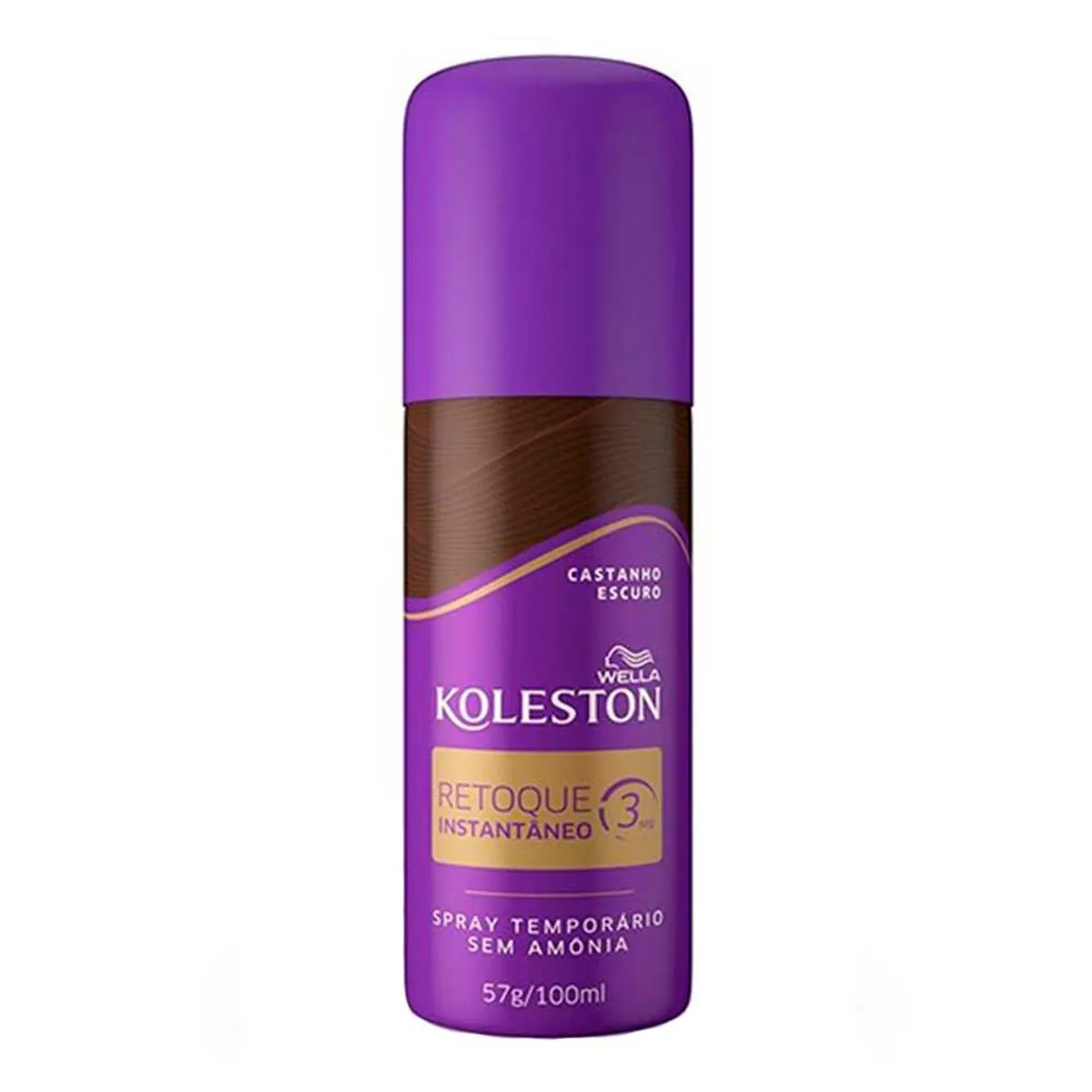 Retoque Spray Castanho Escuro Wella Koleston Frasco 100ml