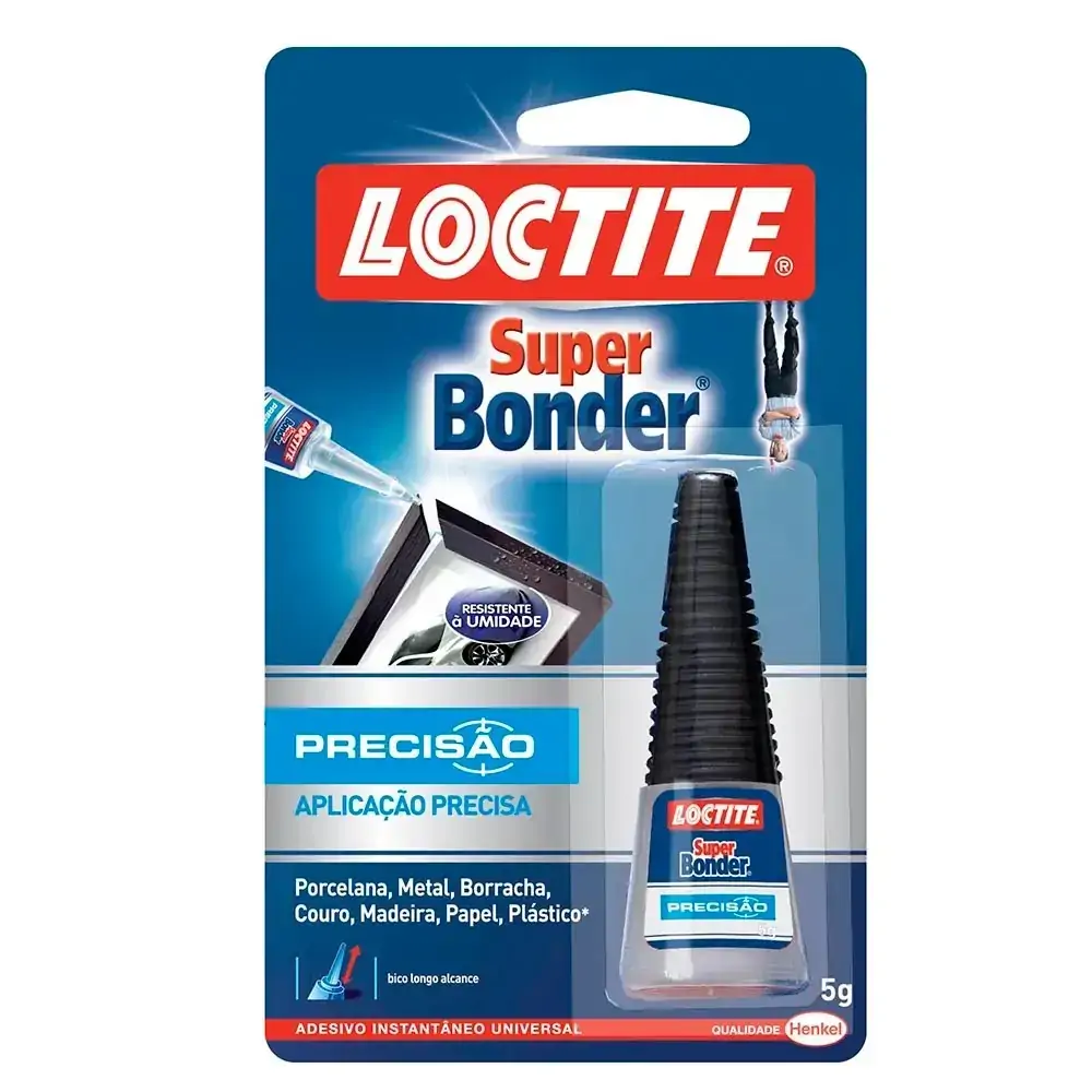 Loctite Super Bonder Precisão Supercola 5 G 1 Unidade