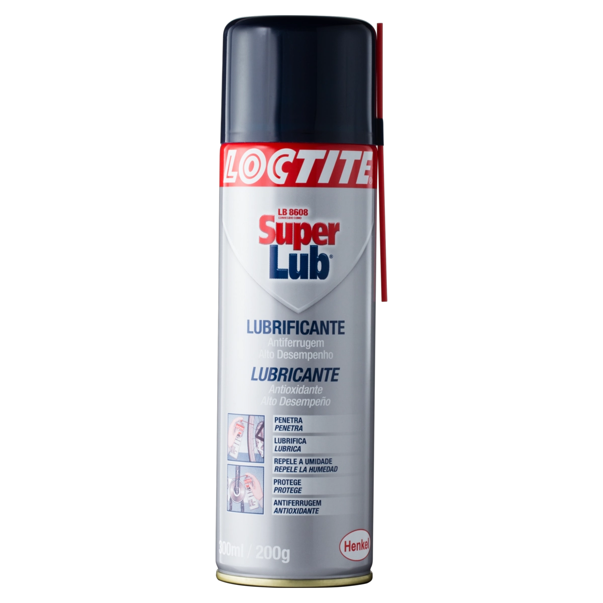 óleo Lubrificante Antiferrugem Loctite Super Lub Frasco 300ml Spray
