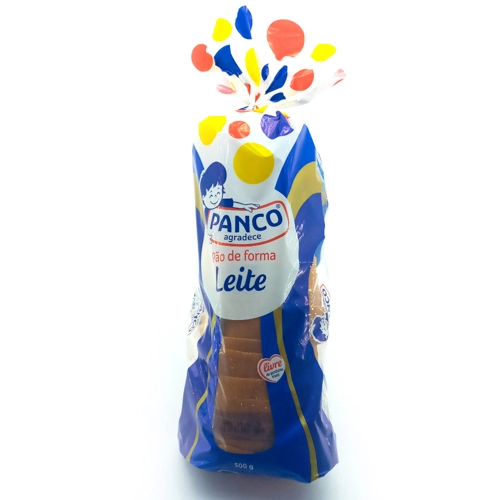 Pão De Forma Leite Panco 500g