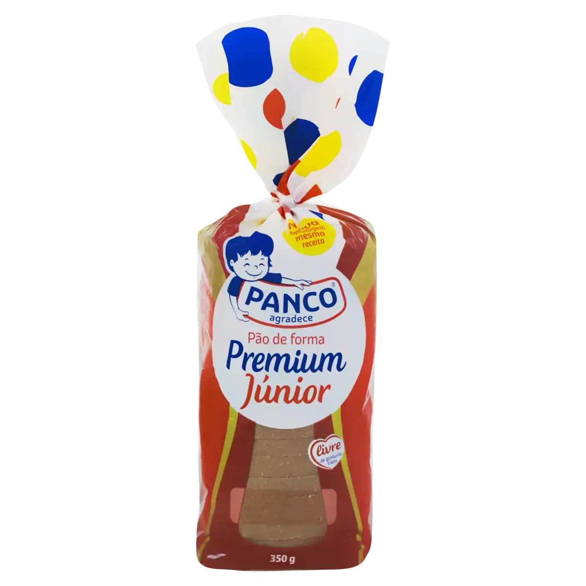 Pão De Forma Panco Júnior Premium Pacote 350g