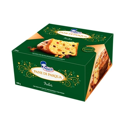 Pão De Páscoa Frutas Panco Caixa 500g