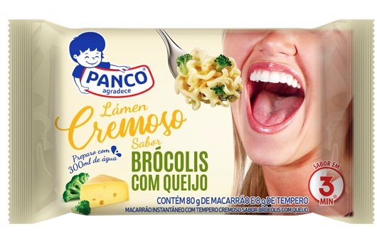 Macarrao Panco Cremoso Brocolis C/ Queijo