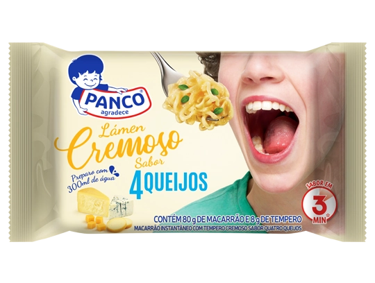 Macarrao Panco Cremoso Quatro Queijos