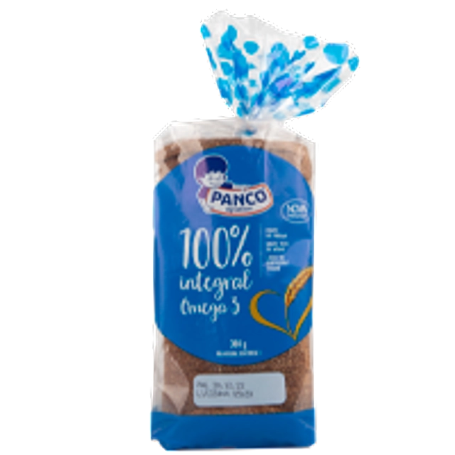 Pão Integral ômega 3 Panco Pacote 380g