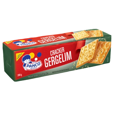 Biscoito Cracker Panco Gergelim