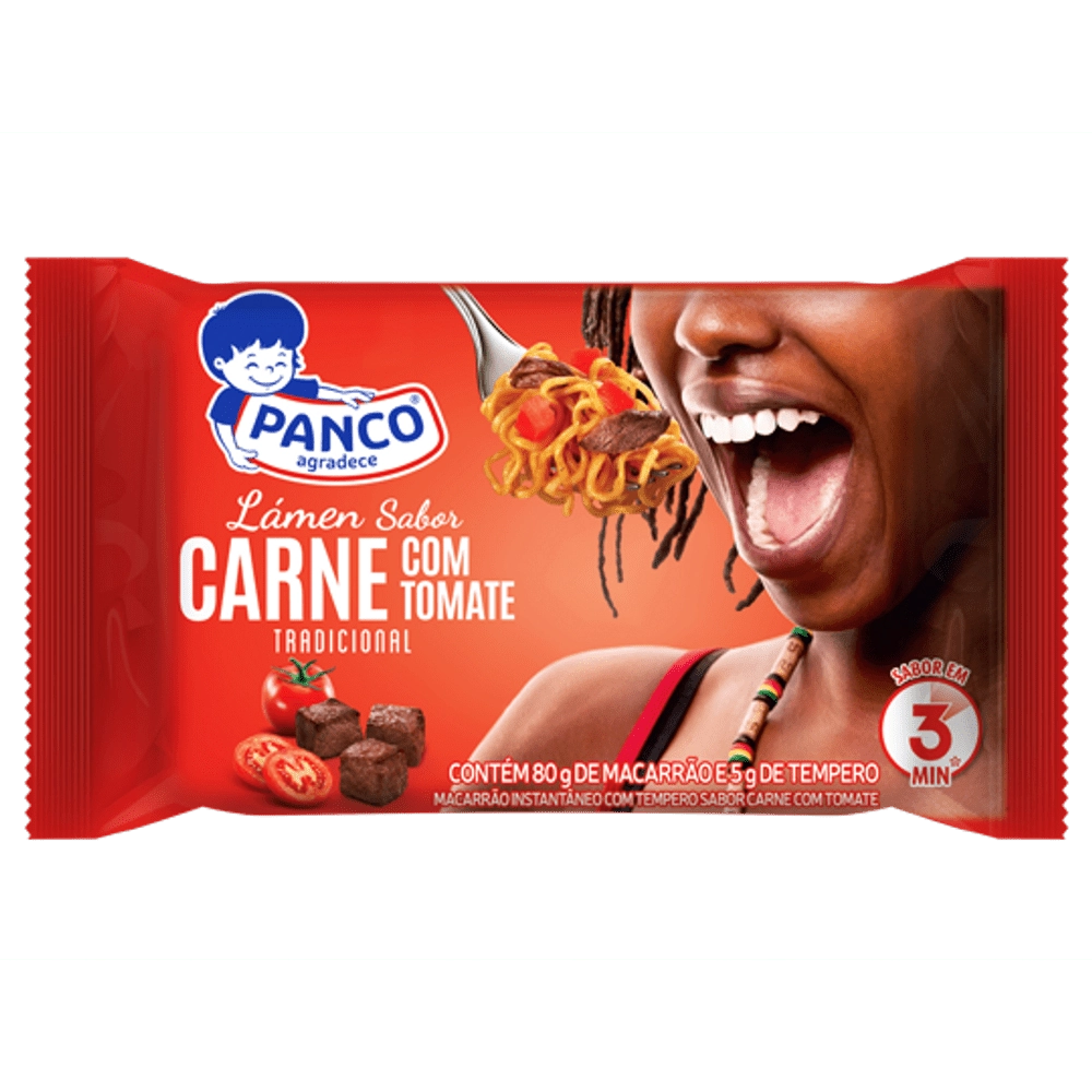 Macarrão Inst Panco Tradicional Carne C/tomate