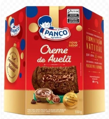 Panettone Panco Creme De Avela 550g