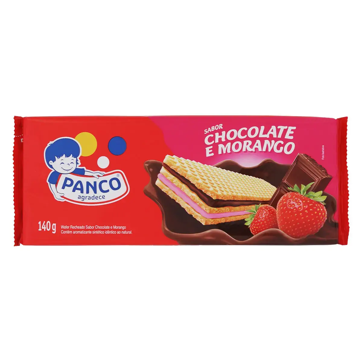 Wafer Panco Morango