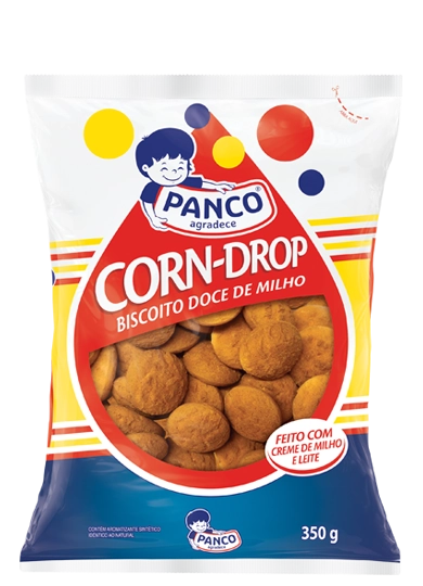 Bisc Corn Drop Doce De Milho 350g Panco