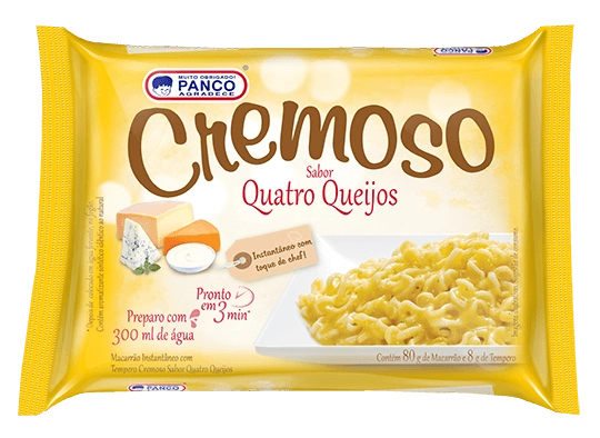 Mac Inst Panco Cremoso 85g 4queijos