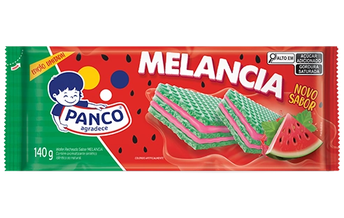 Wafer Panco 140g Melancia