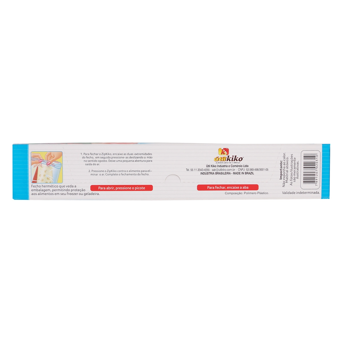 Embalagem Zipkiko 27x31 8unidade