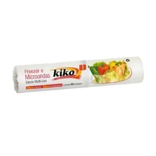 Saco Plast Kiko 20x23cm C/50 Ref 2551