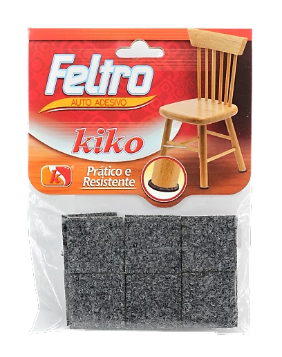 Feltro Kiko Auto Adesivo 30x30 Ref 5491