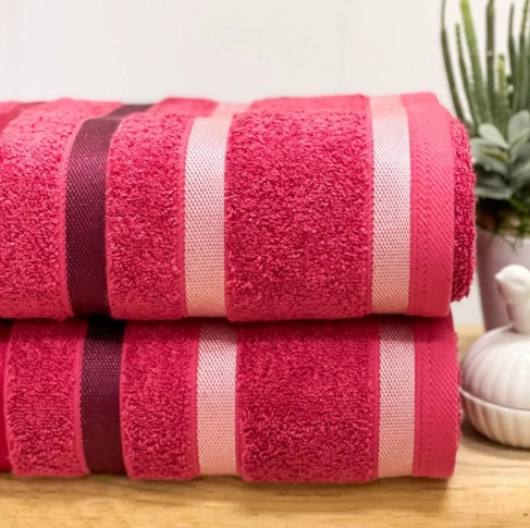 Toalha De Rosto Teka Lumiere 45x80cm Rosa 2062