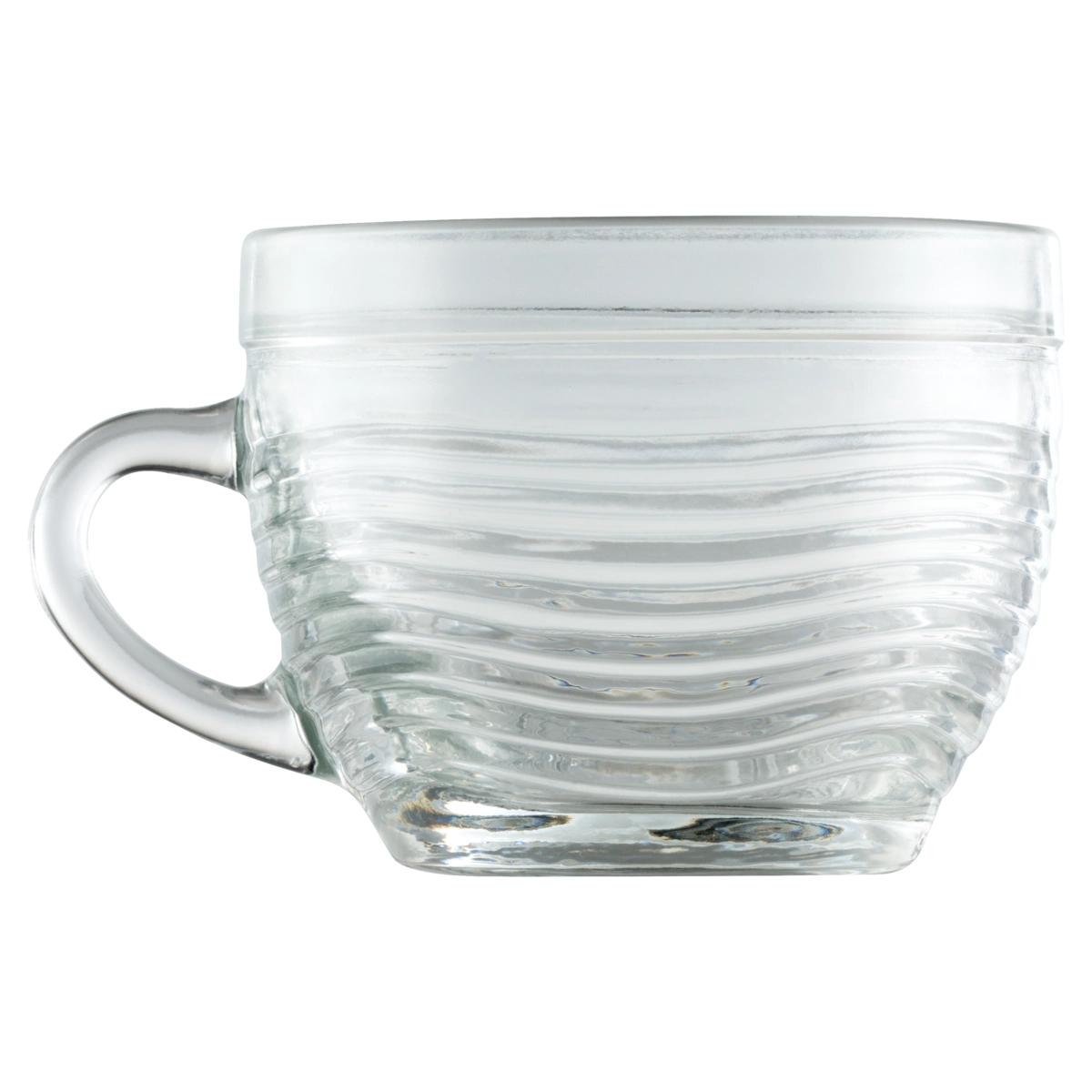 Xícara De Chá Transparente Vidro Wheaton Crystal