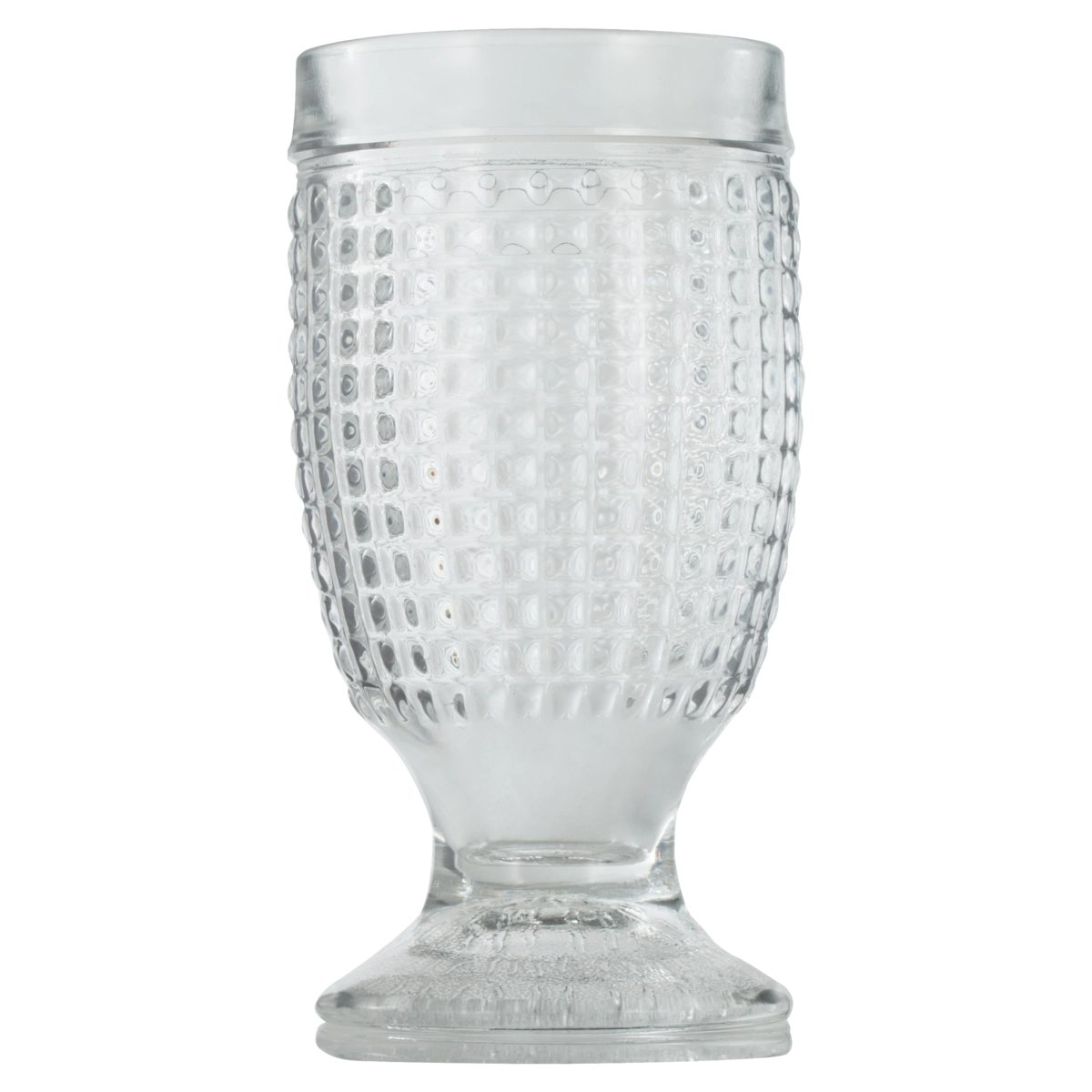 Taça Para água Transparente Vidro 250ml Wheaton Barroco