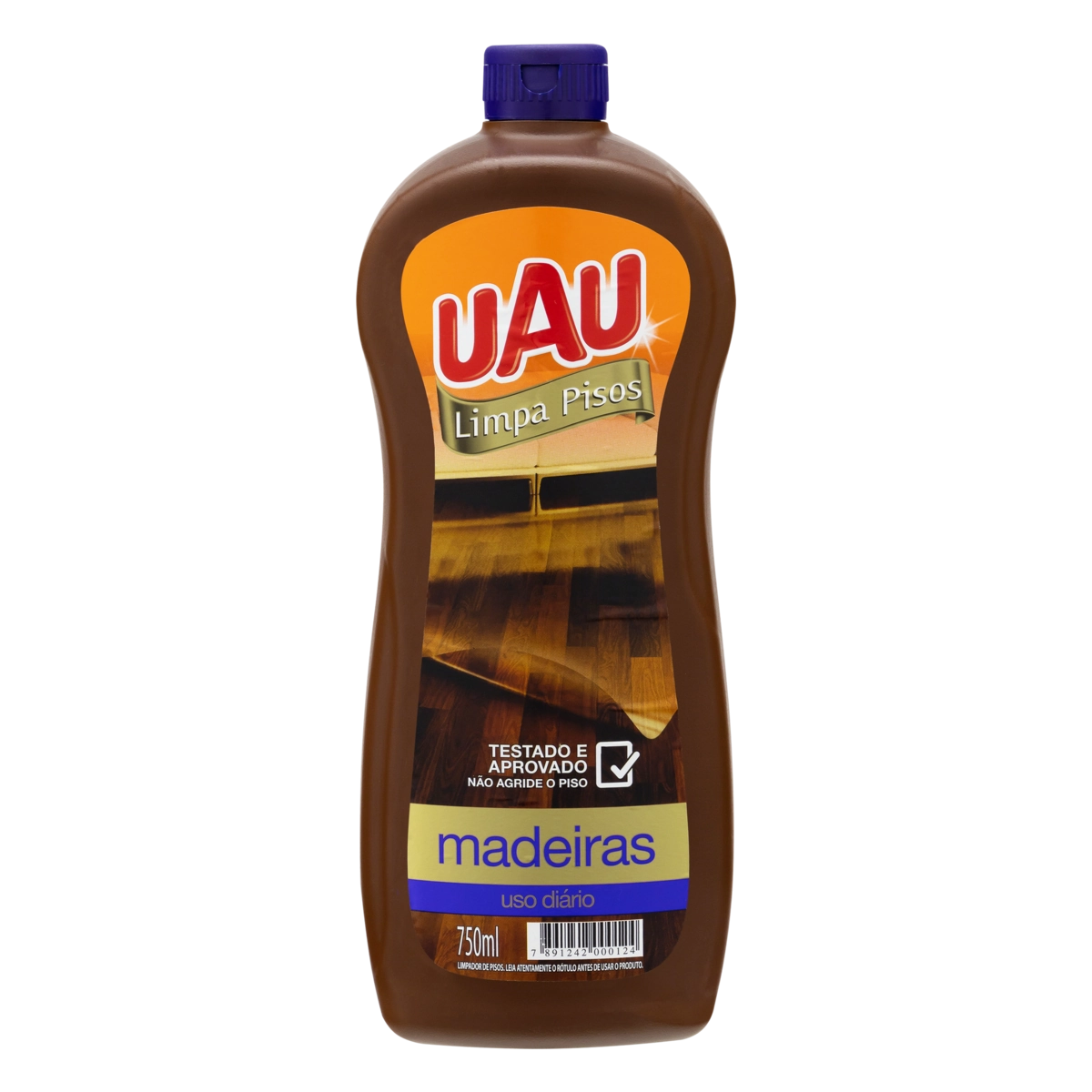 Limpador Para Pisos De Madeira Uau Squeeze 750ml