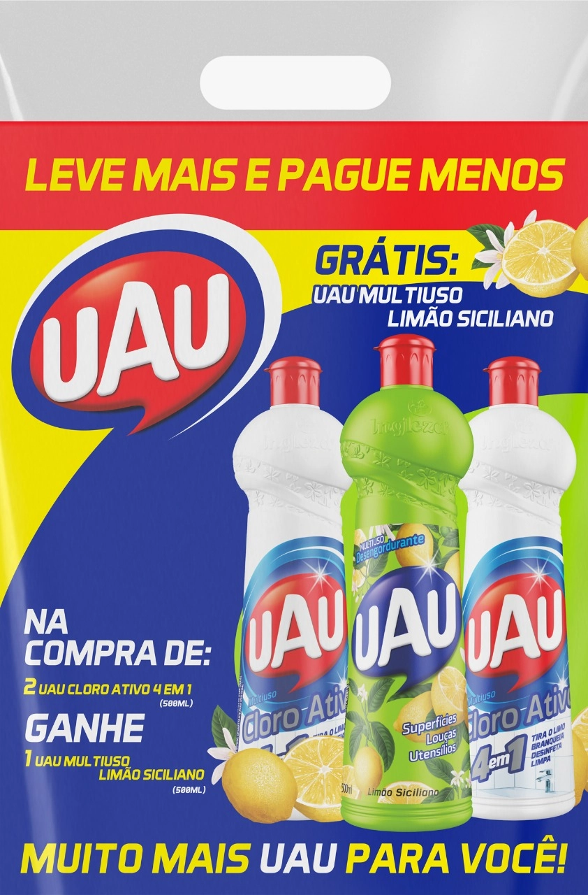 Kit Uau 2clor M Uso Lim 3un