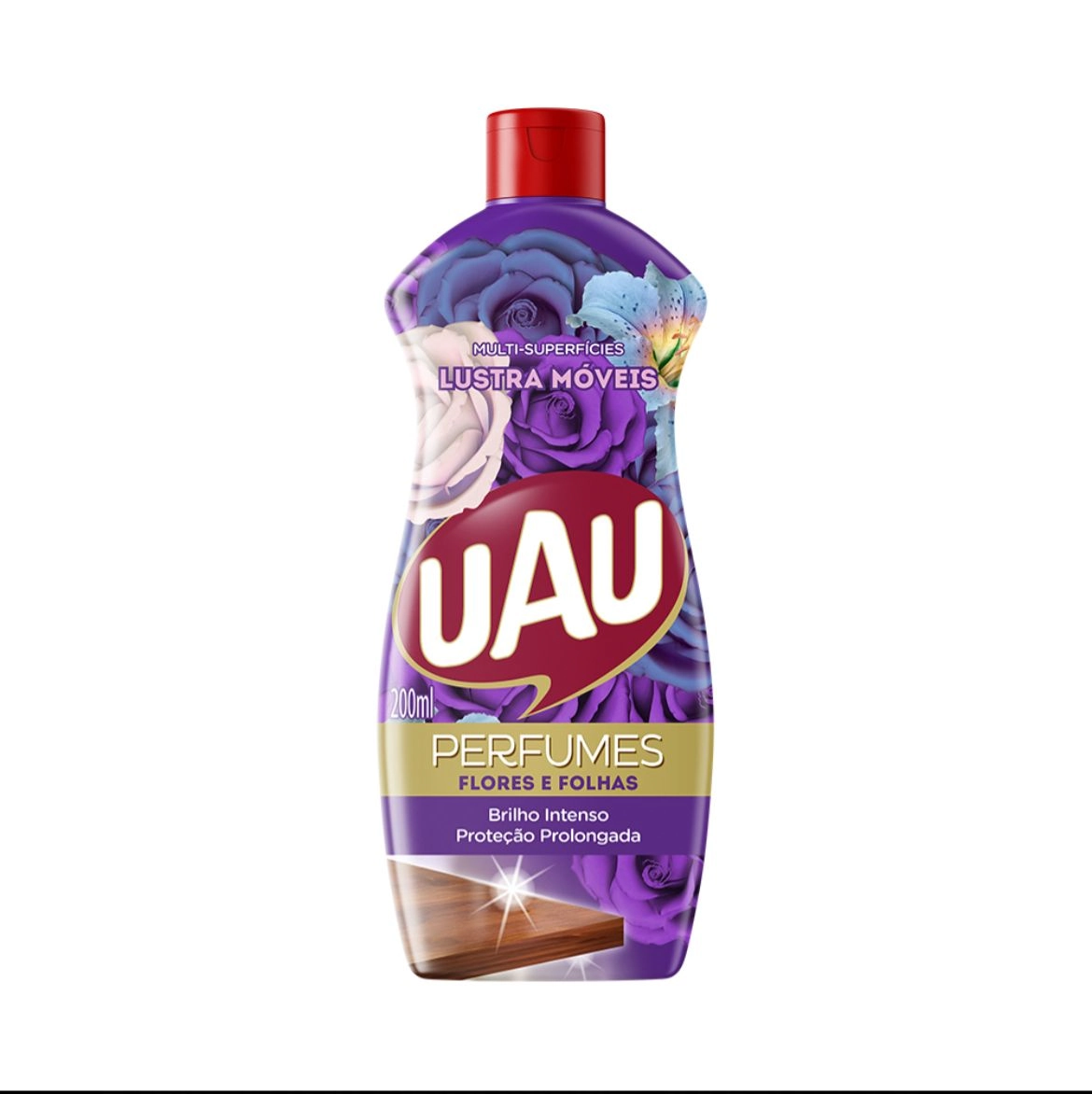 Lustra Moveis Uau 200ml Perf Flores E Folhas