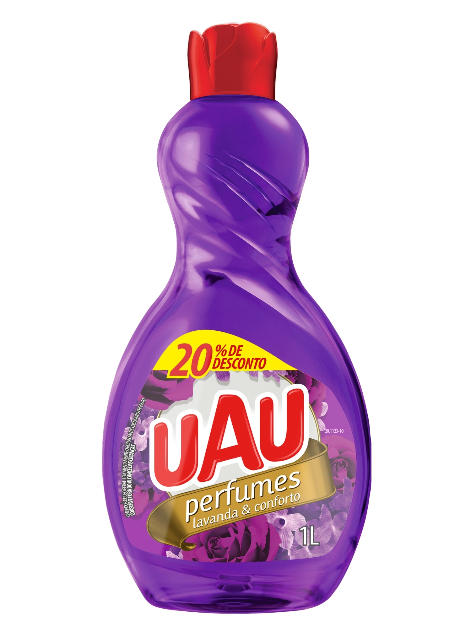 Limpador Lavanda Conforto Uau Perfumes Frasco 1l Grátis 20 De Desconto