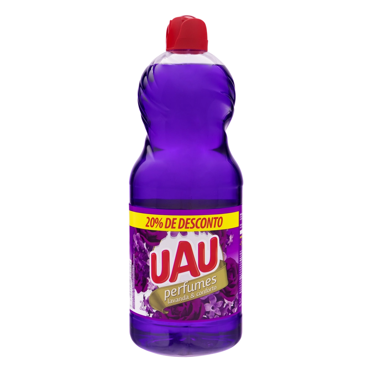 Limpador Perfumado Lavanda Conforto Uau Frasco 2l Grátis 20 De Desconto