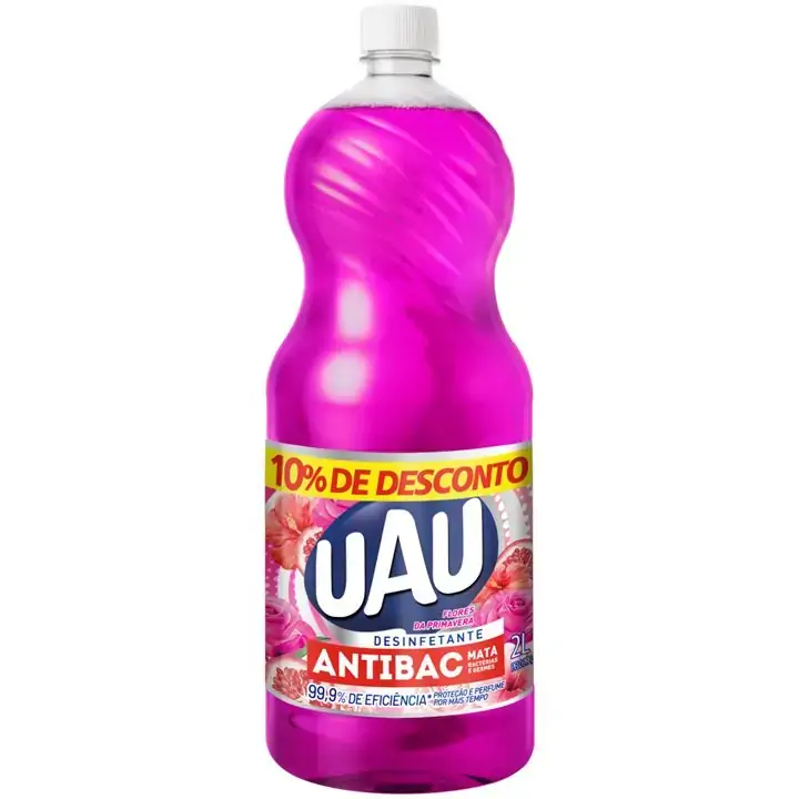 Desinf Uau Antibac 2lt Flores Pimavera