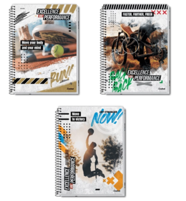 Caderno Credeal 20mt Performace