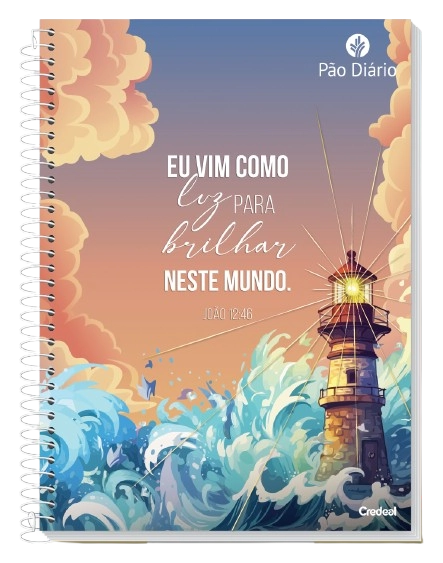 Caderno Pão Diario Teen Credeal 10 M 160f
