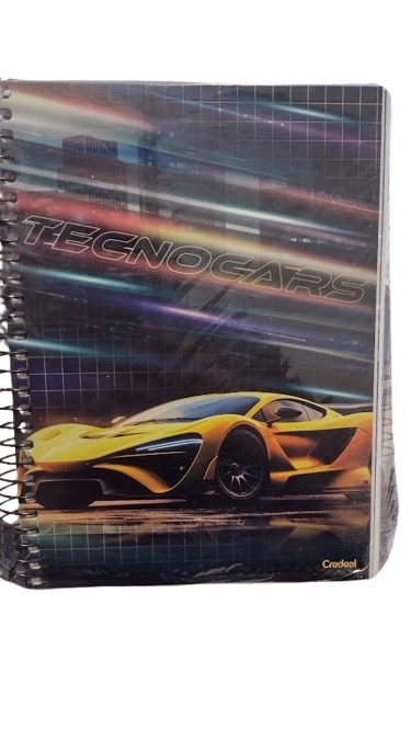 Caderno Credeal Tecnocars 16m