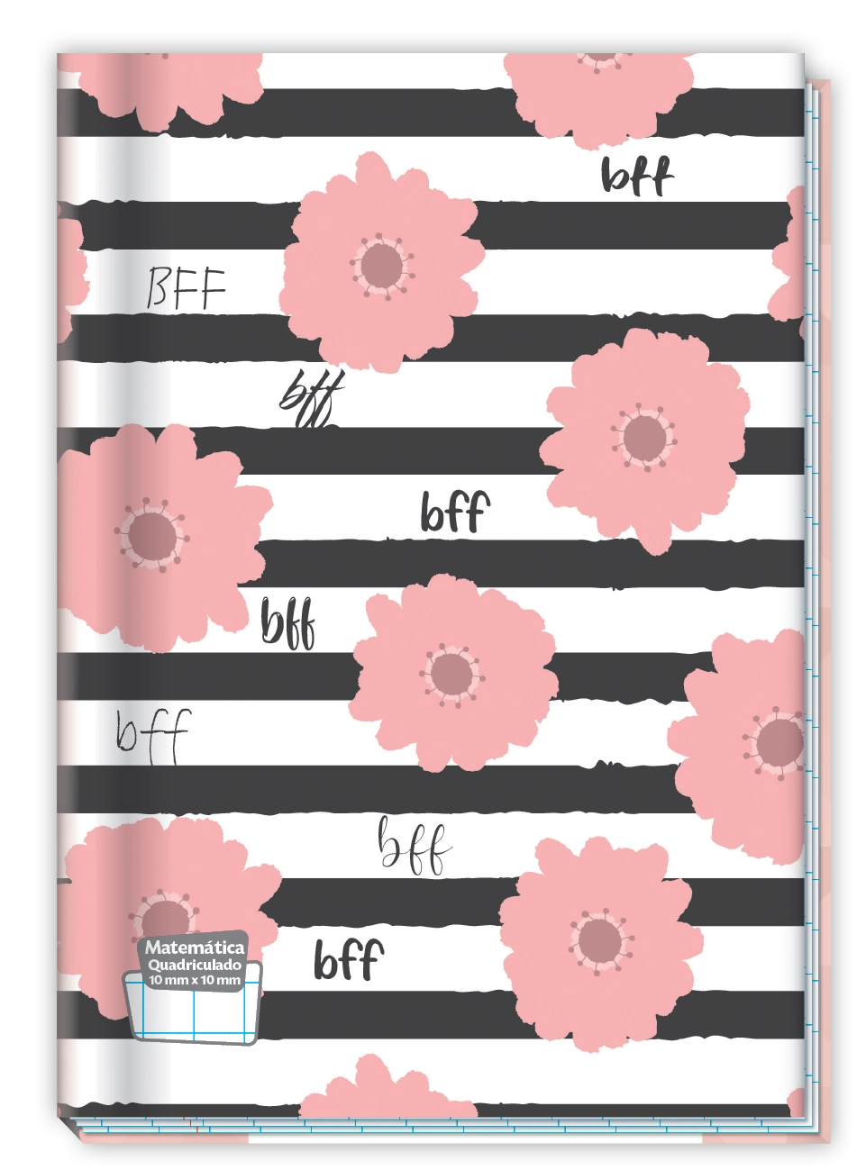 Caderno Broch 1 4 Cd Matematica 1x1 80f Feminino 354148 Credeal