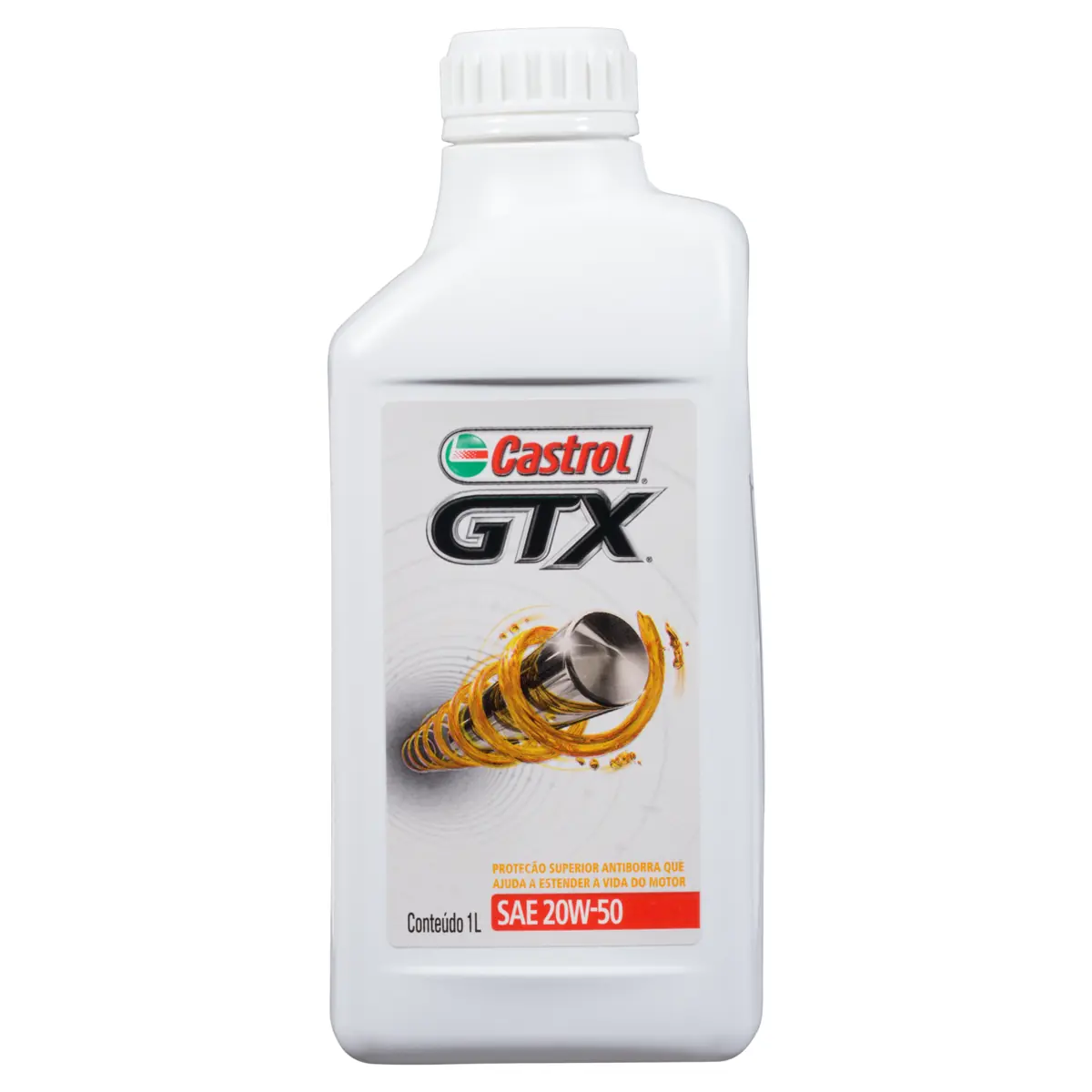 Lubrificante Antiborra 20w 50 Castrol Gtx Frasco 1l