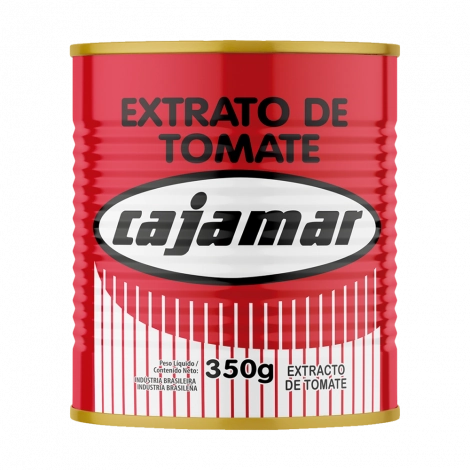 Extrato De Tomate Cajamar Lata 350g