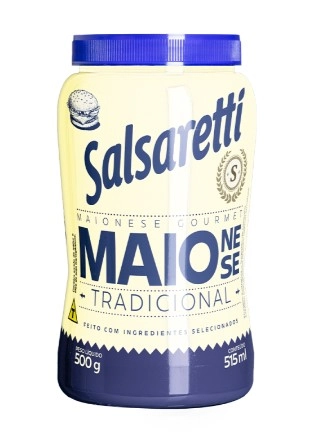 Maionese Tradicional Salsaretti Gourmet Pote 500g