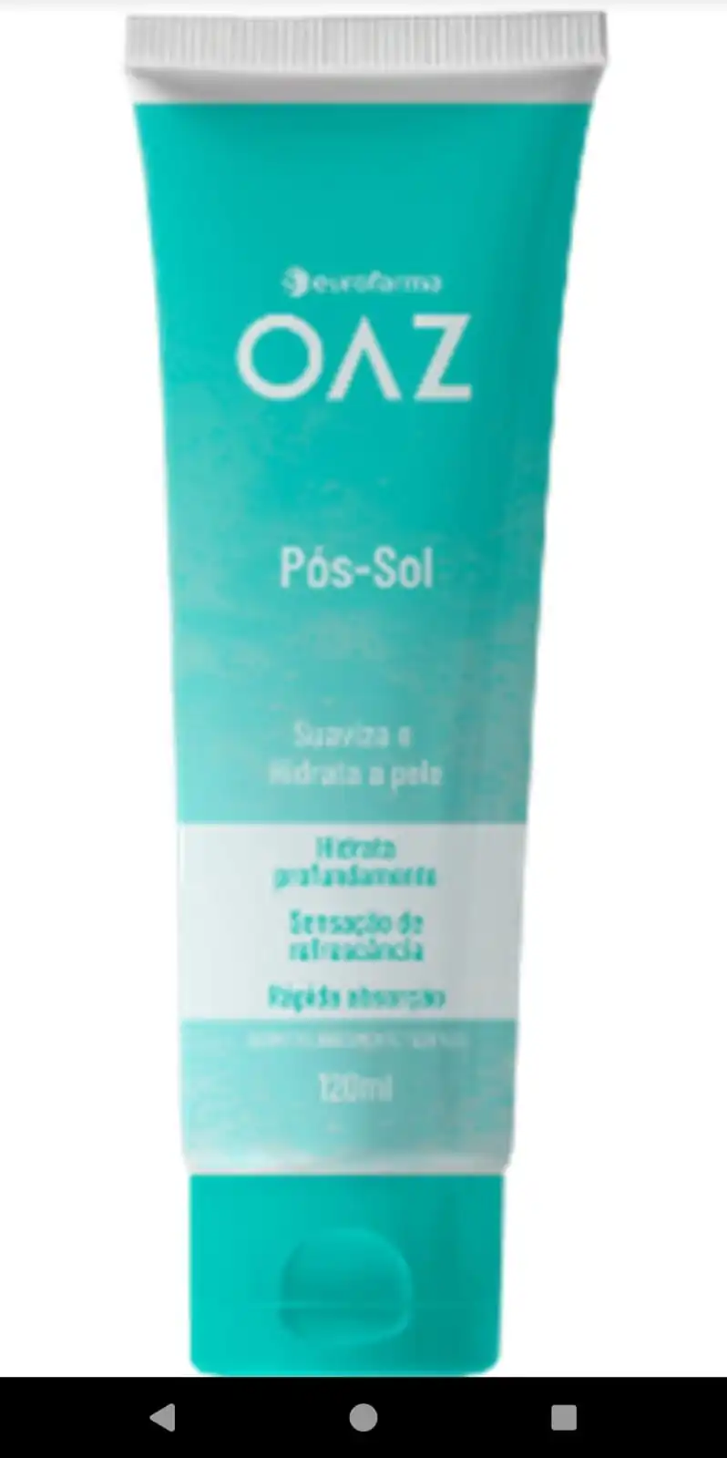 Gel Pós Sol Oaz Eurofarma 120ml