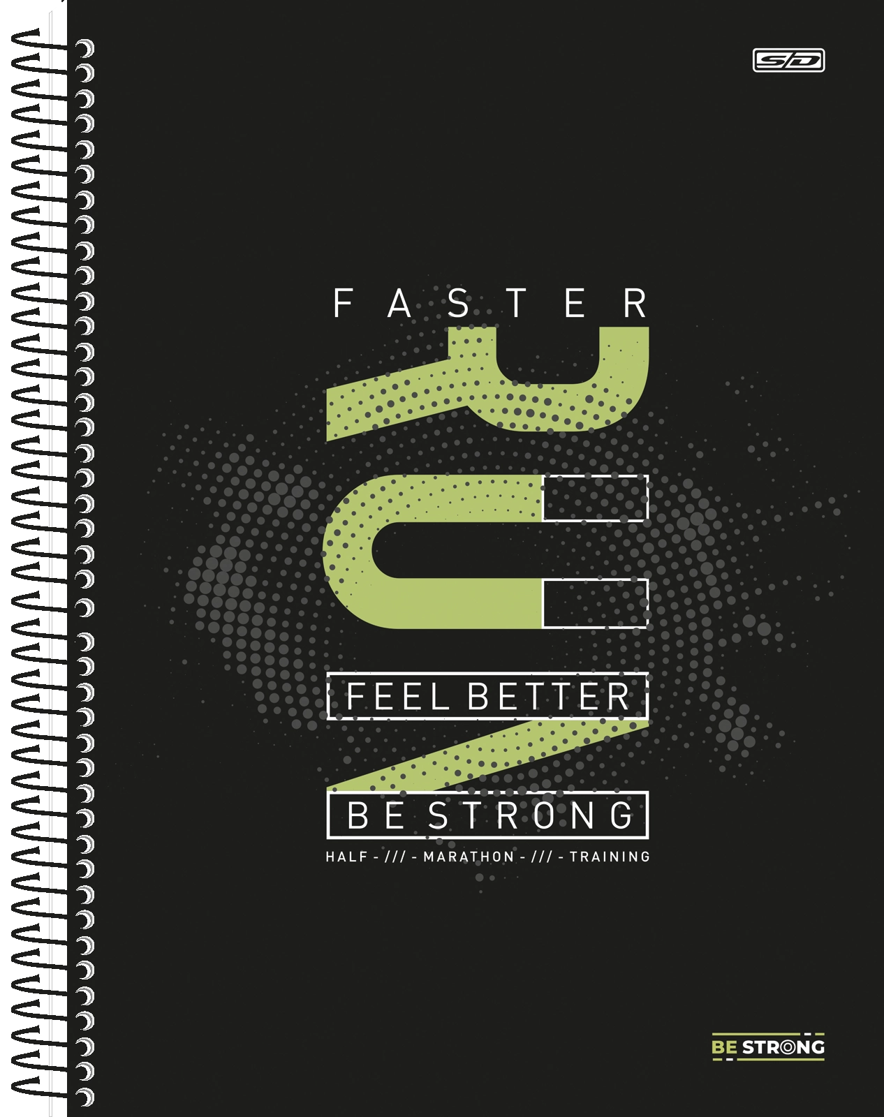 Caderno Universitario Brochura Cd 1m 80f Be Strong 233296 Sao Domingos