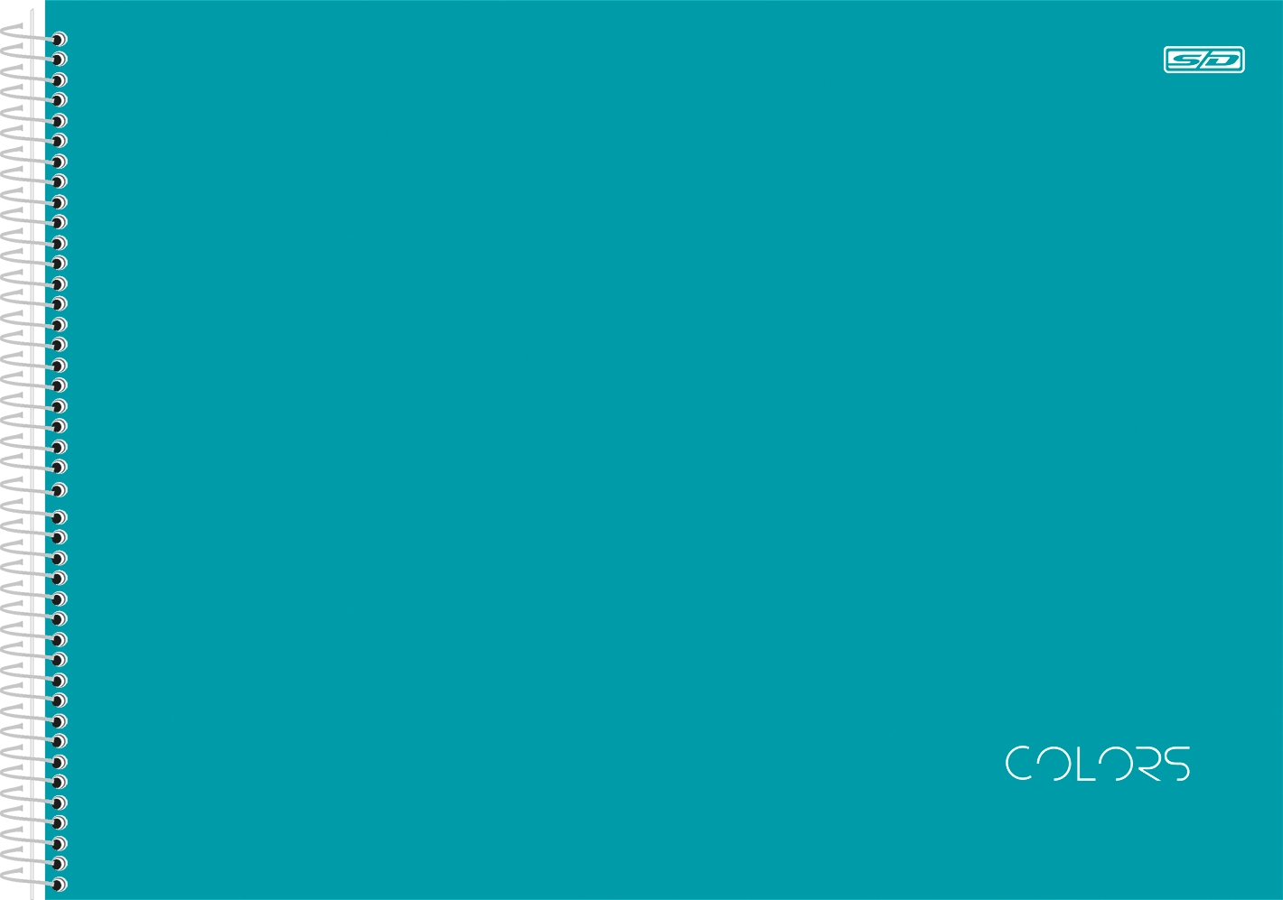 Caderno Cartografia Espiral Cd 1m 60f Colors 233209 Sao Domingos