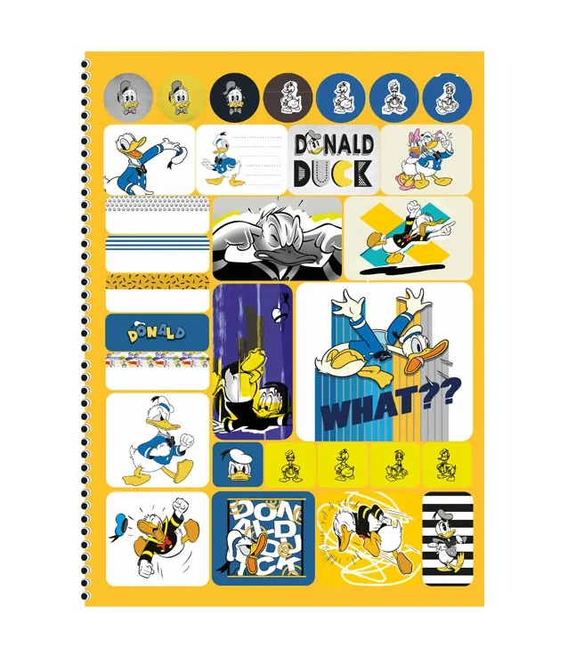 Caderno Univ Cd 80f Donald