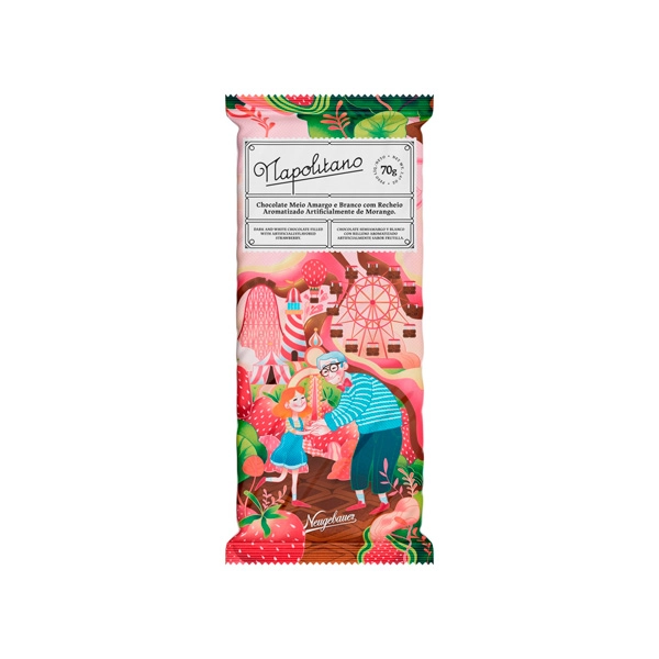 Chocolate Napolitano Neugebauer Pacote 70g