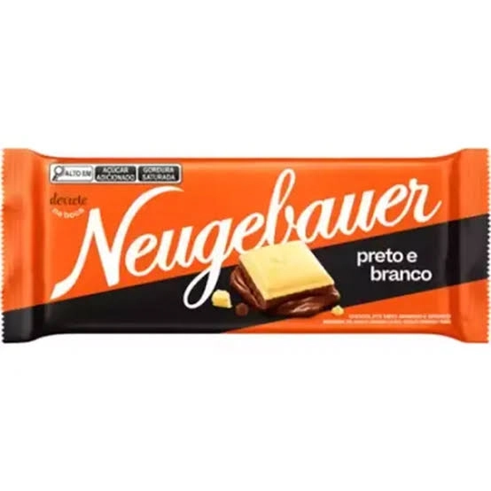 Choc.neugebauer Preto/branco 80g