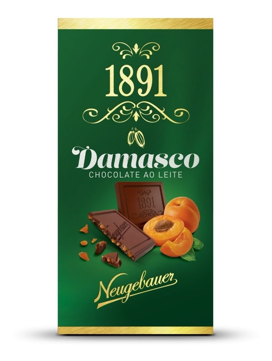 Choc.neugebauer 90g 1891 Damasco