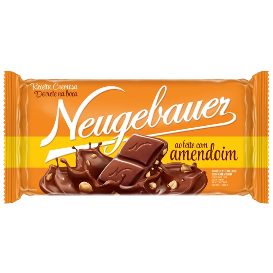 Chocolate Ao Leite Com Amendoim Neugebauer Pacote 115g