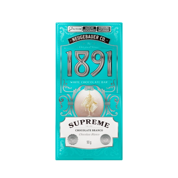 Choc.neugebauer 1891 Supreme Branco 90g