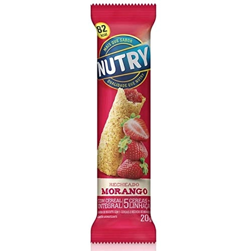 Cereais Em Barra Nutry 20gr Fruitbar Morango