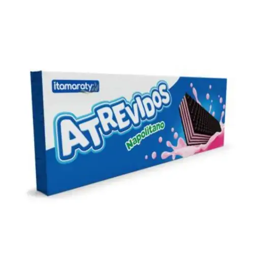 Wafer Atrevidos Itamaraty 110g Napolitano