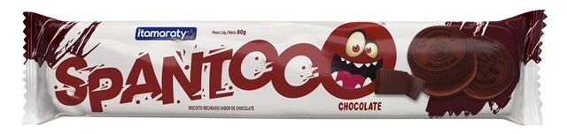 Bisc Rech Itam Spanto Chocolate 80g