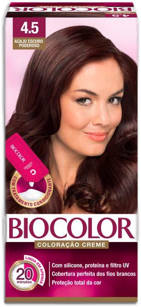 Tintura Biocolor N.4.5 Acaju Escuro